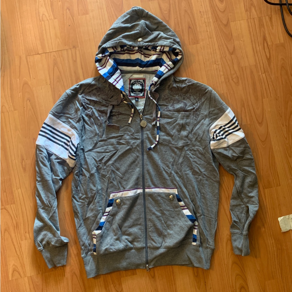 Brand New Live Mechanics double snap hoodie